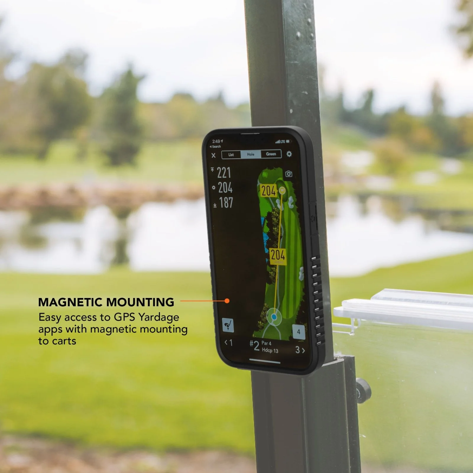 iPhone 14 Plus | Eagle 3™ Magnetic Golf Phone Case - Image 4