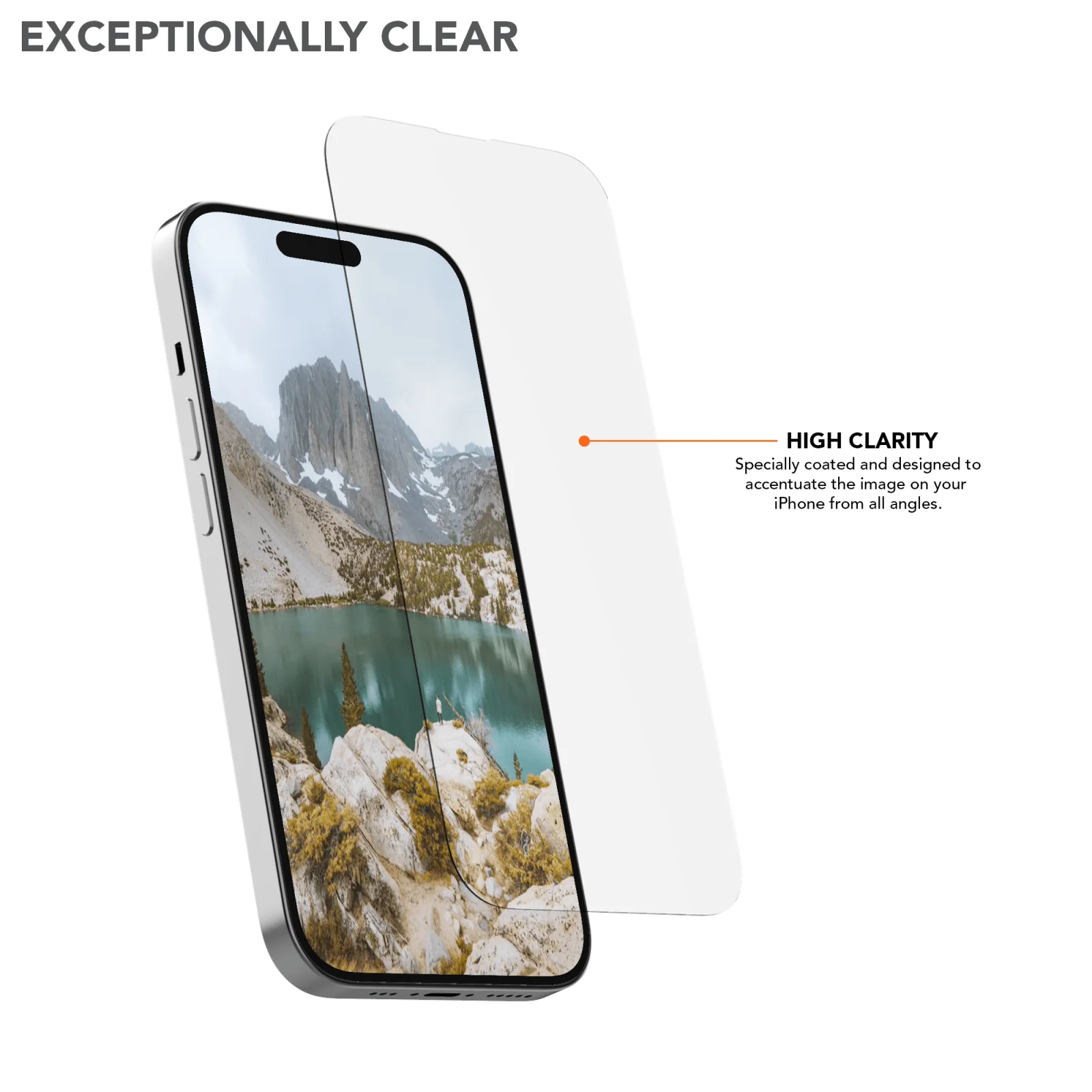 iPhone 14 Pro Tempered Glass Screen Protector (2 Pack) - Image 2