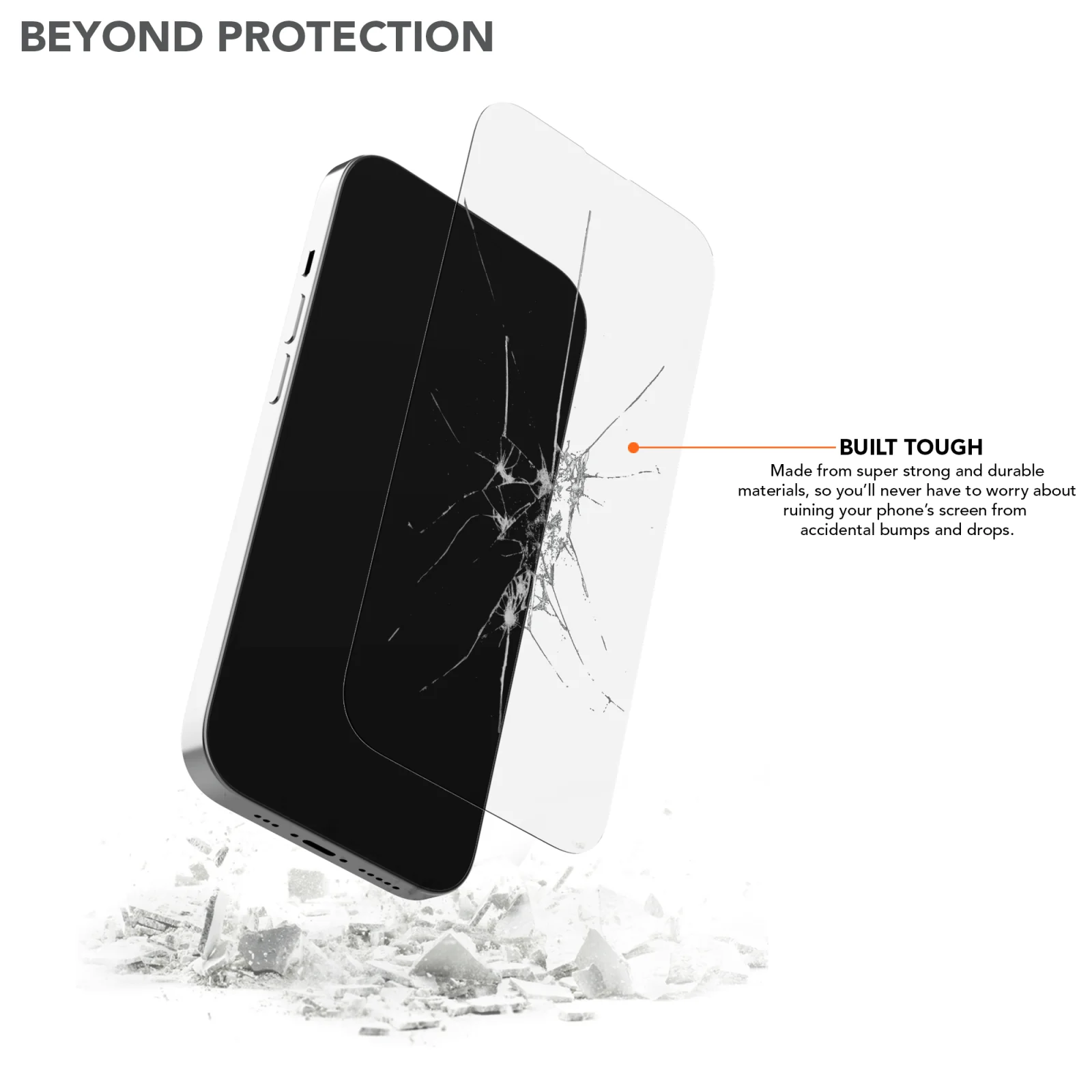 iPhone 15 Plus Tempered Glass Screen Protector (2 Pack) - Image 3