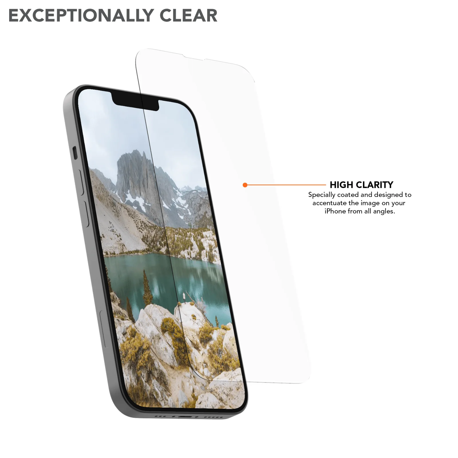 iPhone 15 Tempered Glass Screen Protector (2 Pack) - Image 2