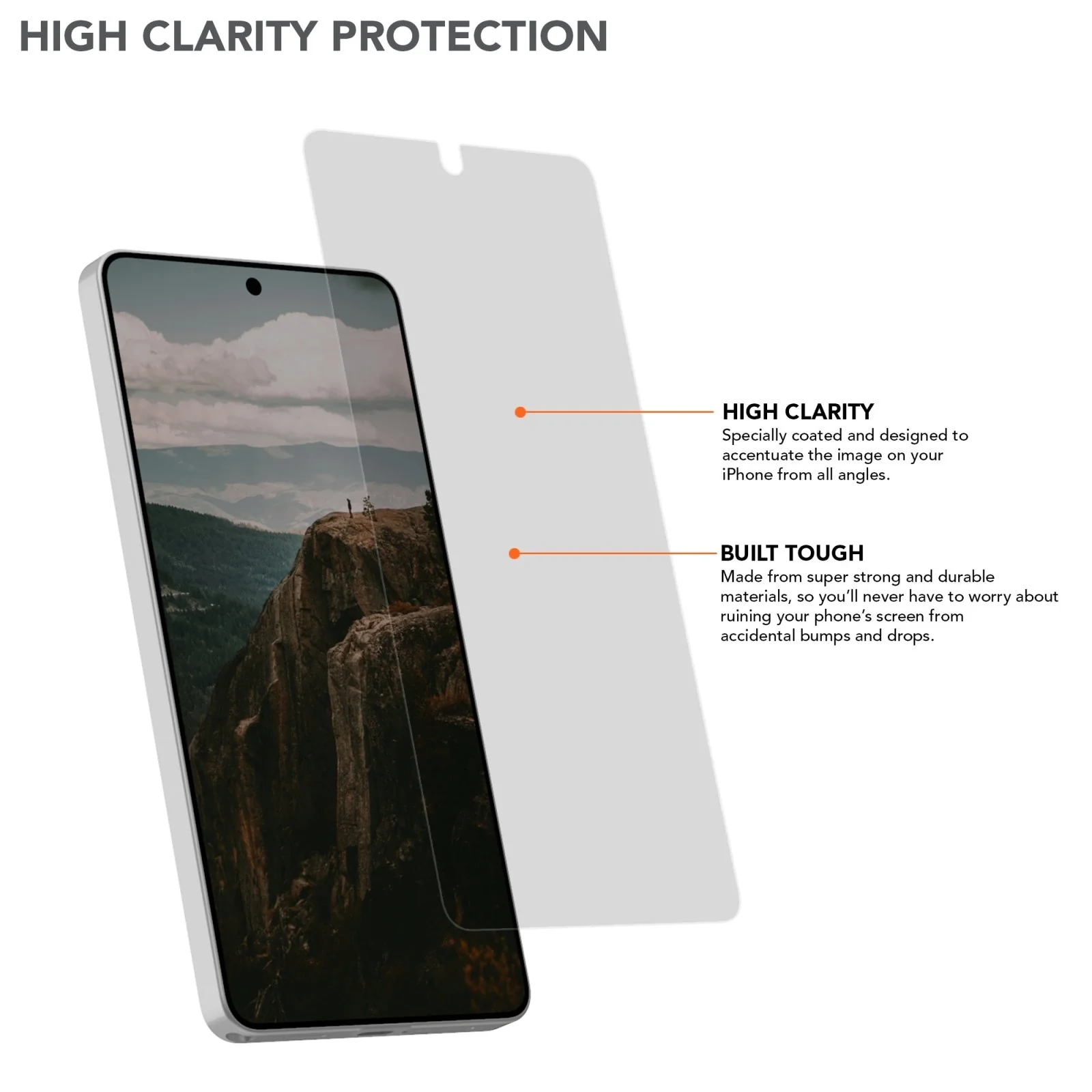 Samsung Galaxy S26 ULTRA Tempered Glass Screen Protector (2 Pack) - Image 2