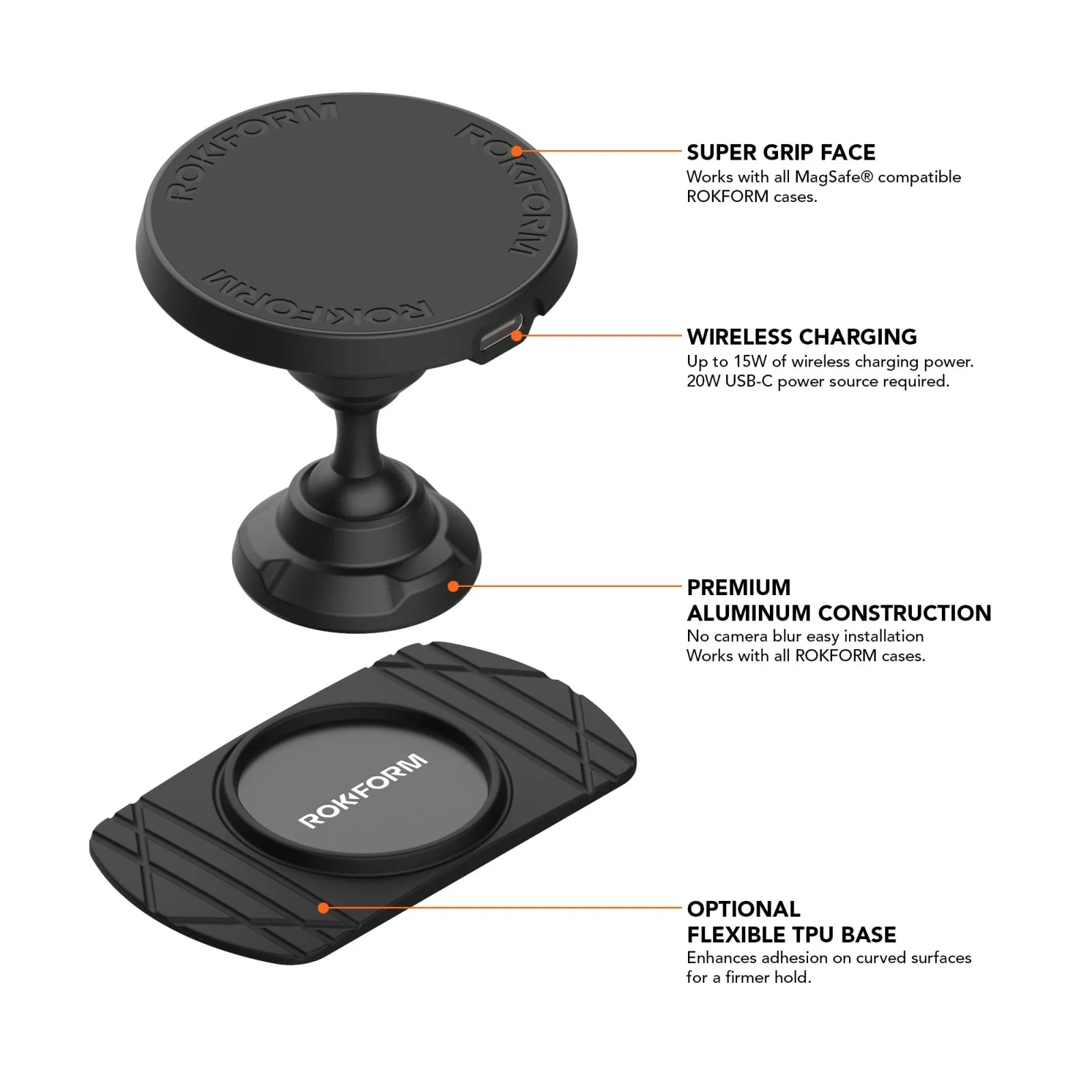 Magnetic Dash Car Charger - Image 2