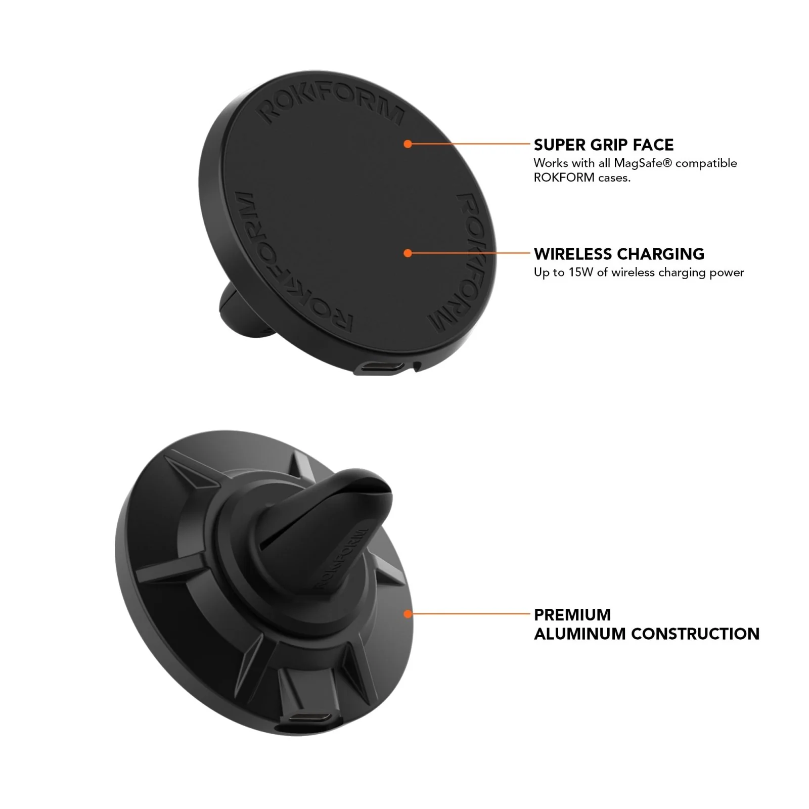 Magnetic Vent Car Charger - Image 2